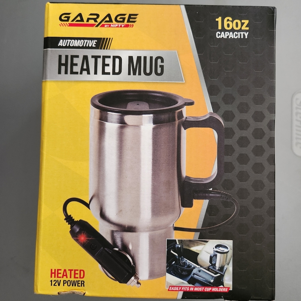 Garage Silver Heated Mug 16oz